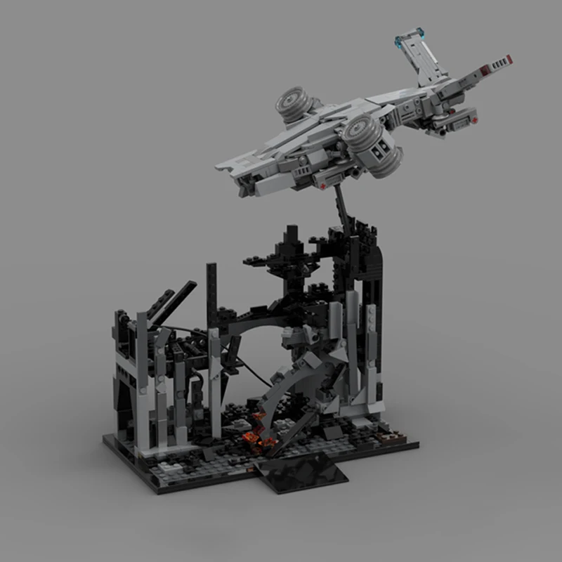 814pcs MOC Science Fiction Mov - Science Hunter avaliação e preço
