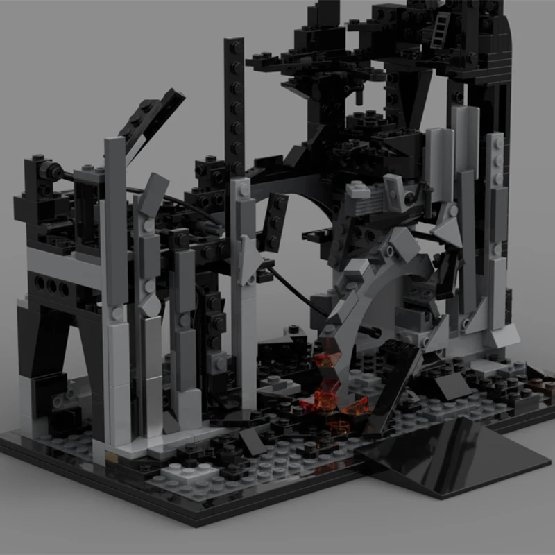 814pcs MOC Science Fiction Mov - Science Hunter avaliação e preço