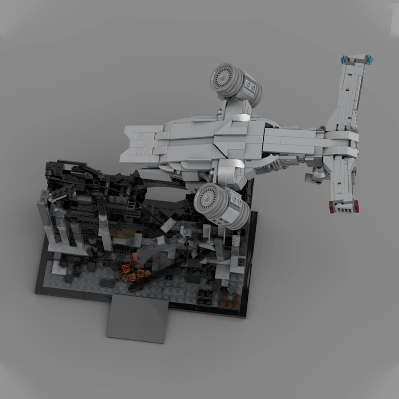 814pcs MOC Science Fiction Mov - Science Hunter avaliação e preço
