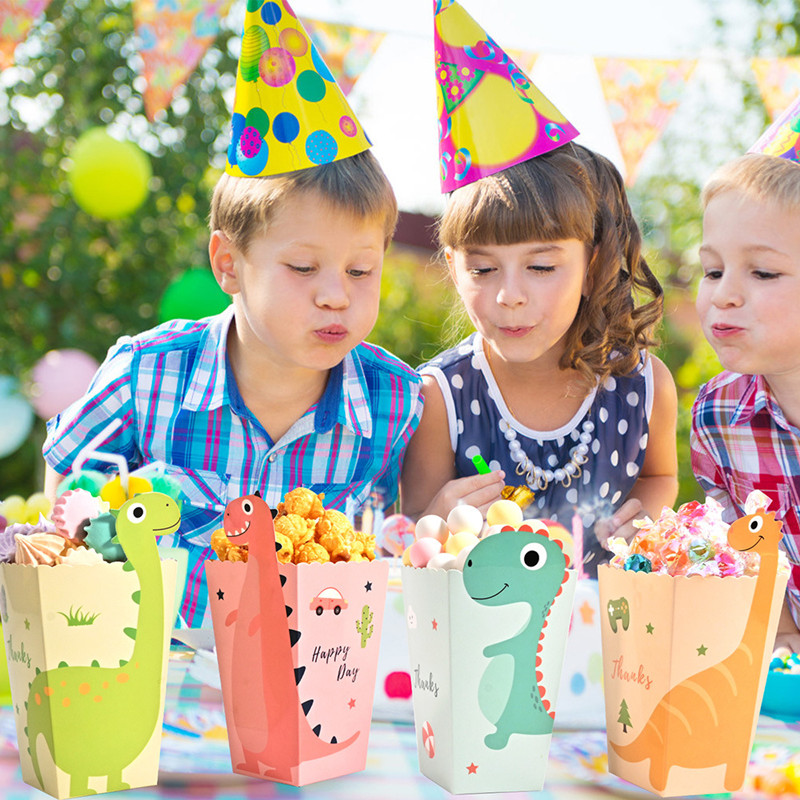 4Pcs Cartoon Dinosaur Boxes Di - Science Of Happiness avaliação e preço