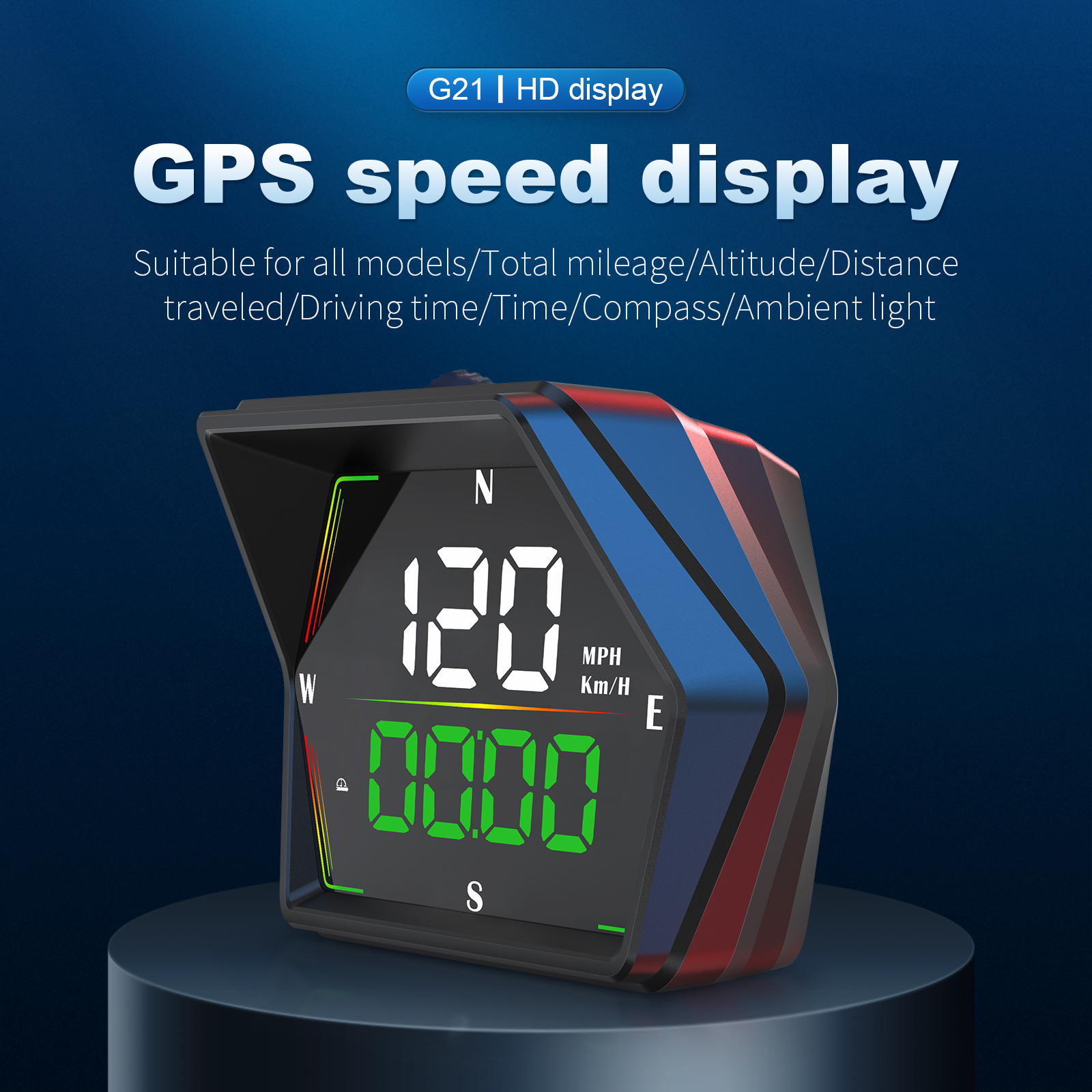 HUD G21 Head up Display Car Di - Anemometer Wind Speed avaliação e preço