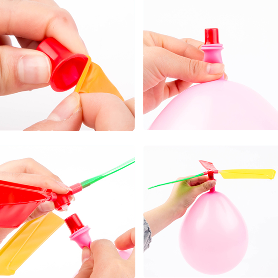 3/6/9sets Balloon Propeller He - Science Toy avaliação e preço