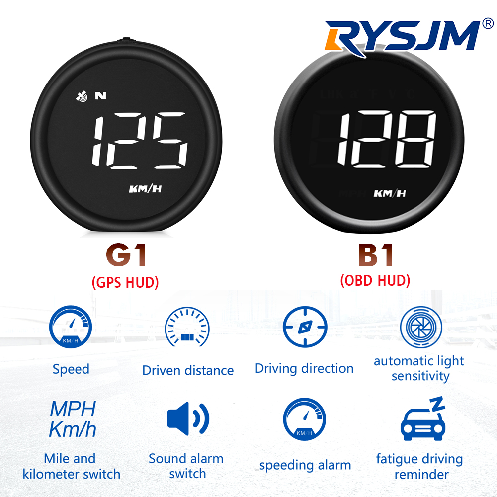 G1 GPS HUD & B1 OBD2 On-board  - Anemometer Wind Speed avaliação e preço