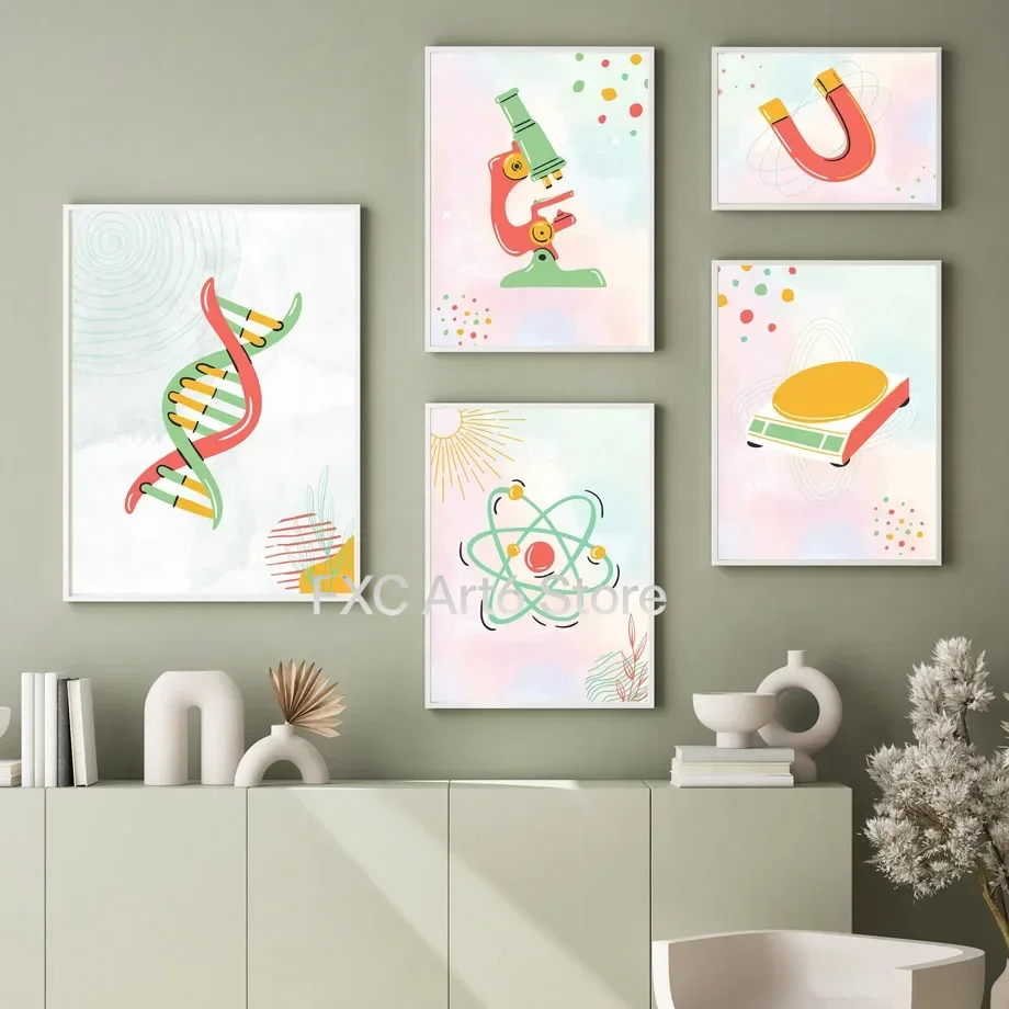 1PC frameless Science Biologic - Science Nursery avaliação e preço