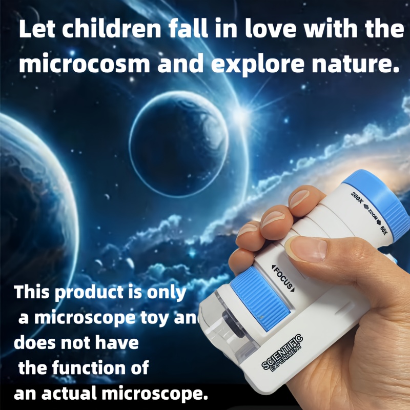 Handheld Microscope Kit Lab  H - Science Max avaliação e preço