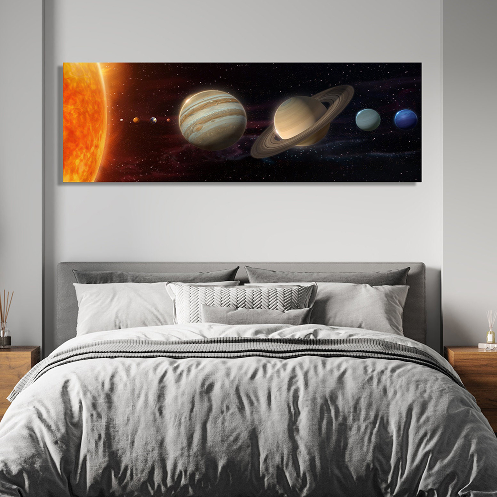 Abstract Solar System Planets  - Science Nursery avaliação e preço