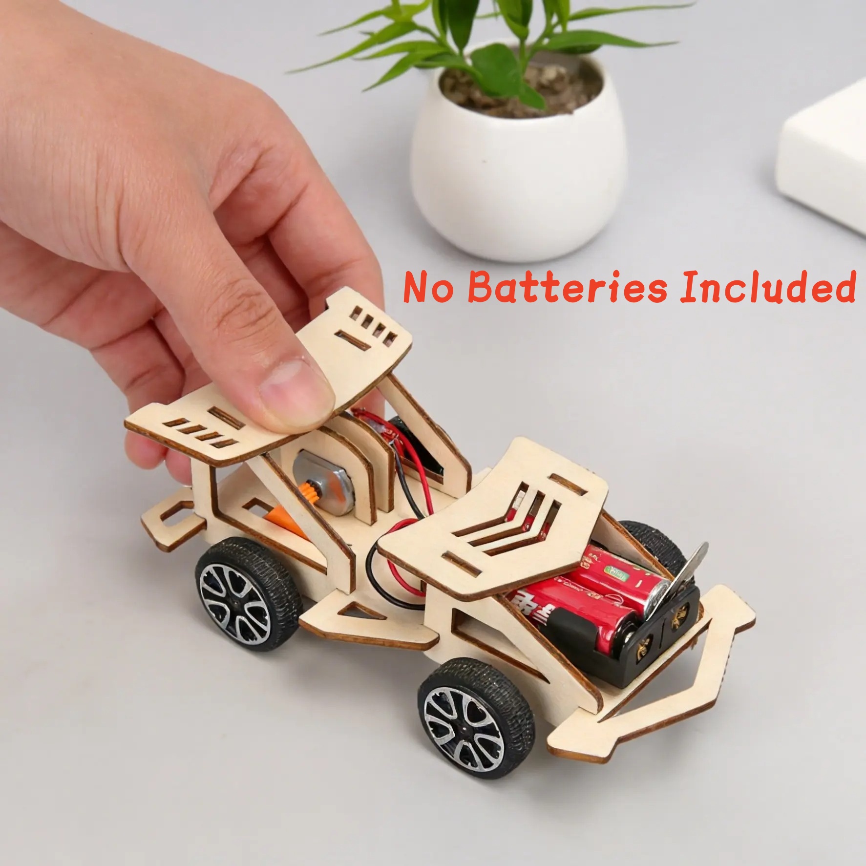 STEAM DIY Assembly Racing Car  - Science Hobby Kit avaliação e preço