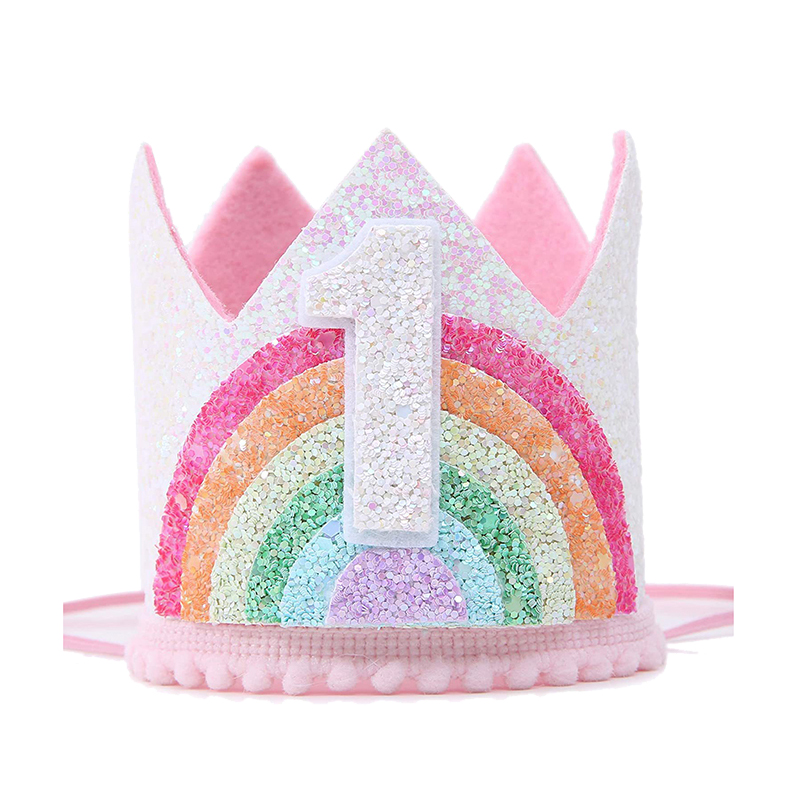 Felt Rainbow Theme Birthday Pa - Science Of Happiness avaliação e preço