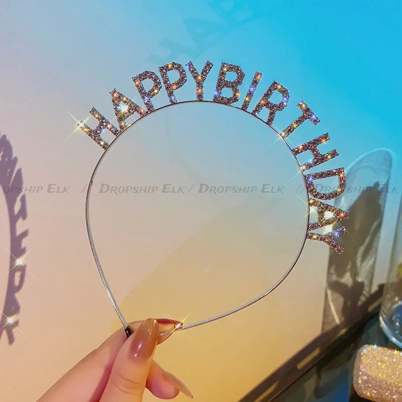 Birthday Rhinestone Crowns Hai - Science Of Happiness avaliação e preço
