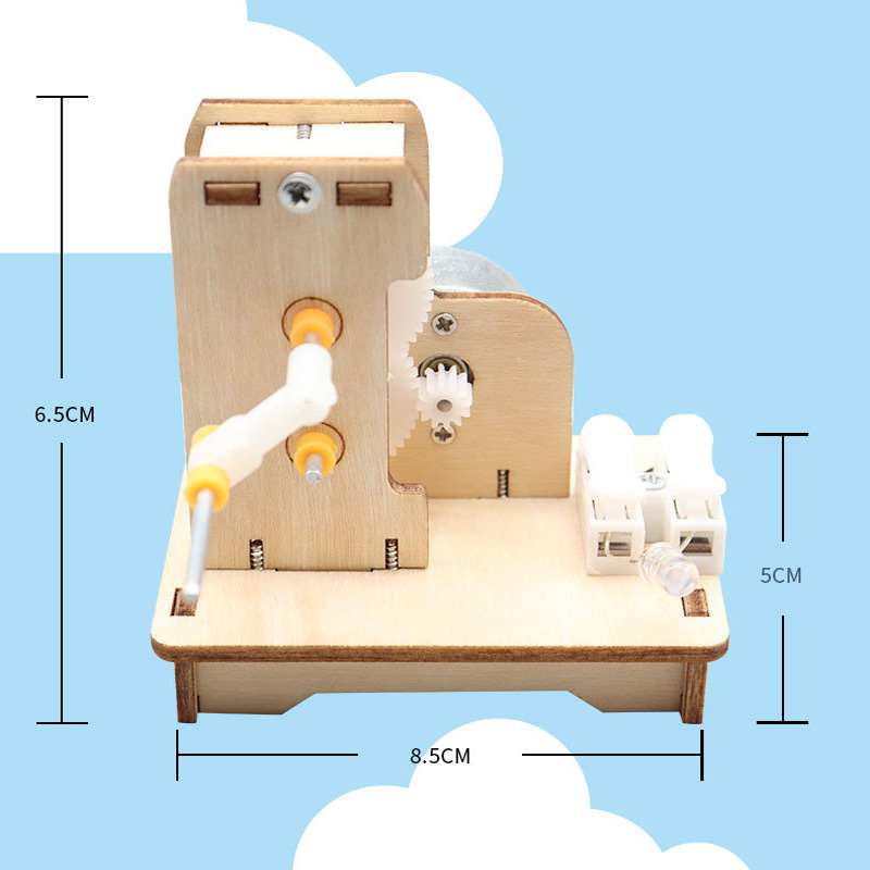 DIY Mini Hand Generator DIY Sc - Science Max avaliação e preço