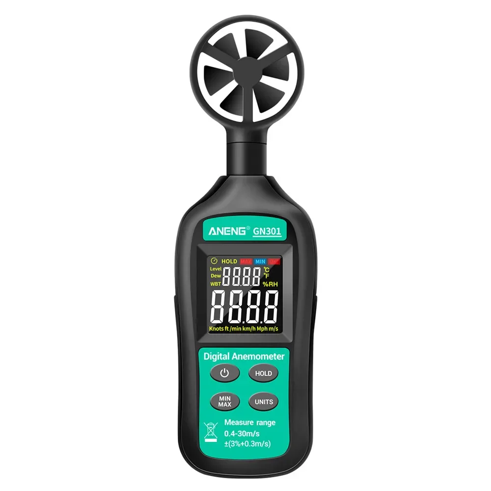 For ANENG GN301 Digital Anemom - Anemometer Wind Speed avaliação e preço