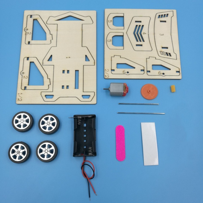 DIY Assembly Racing Car Small  - Science Hobby Kit avaliação e preço