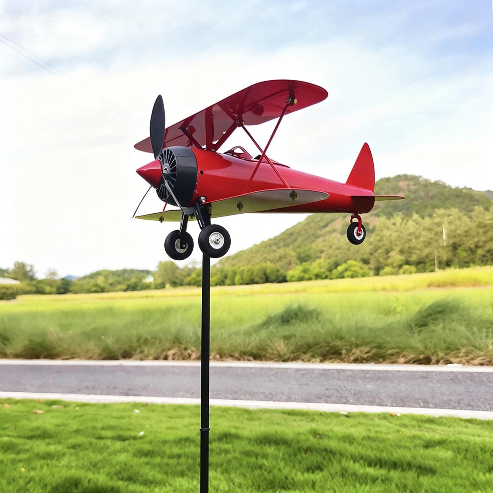 Airplane Weathervane Metal Win - Anemometer Wind Speed avaliação e preço