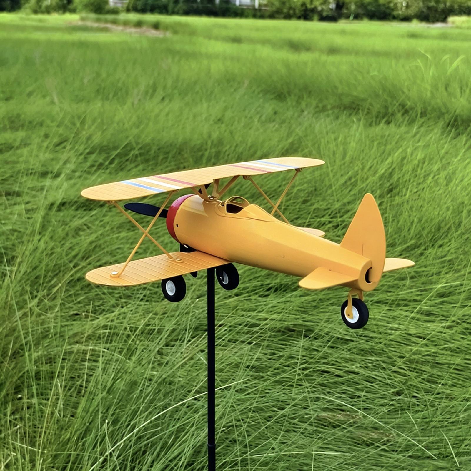 Airplane Weathervane Metal Win - Anemometer Wind Speed avaliação e preço