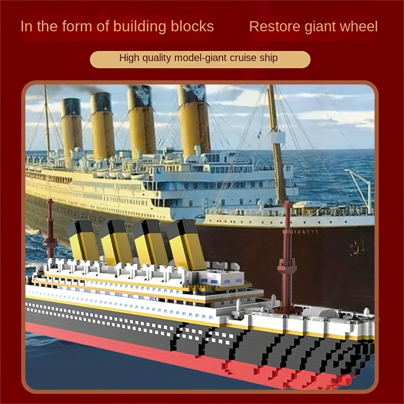 Titanic building block assembl - Science Olympiad avaliação e preço