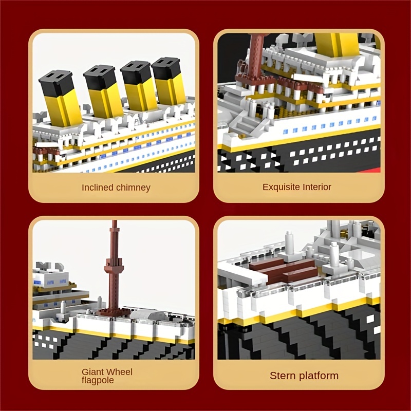 Titanic building block assembl - Science Olympiad avaliação e preço