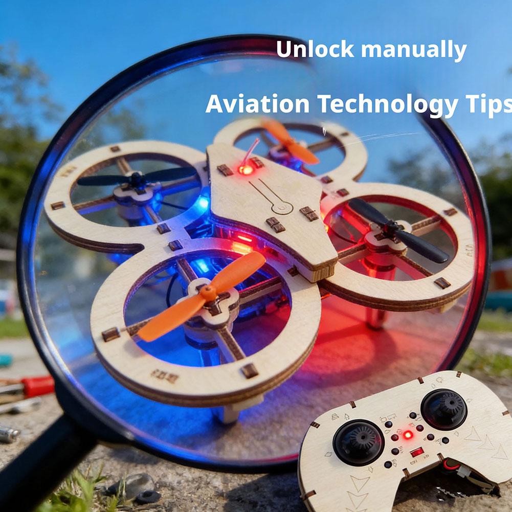 DIY Wooden RC Drone Quadcopter - Science Max avaliação e preço