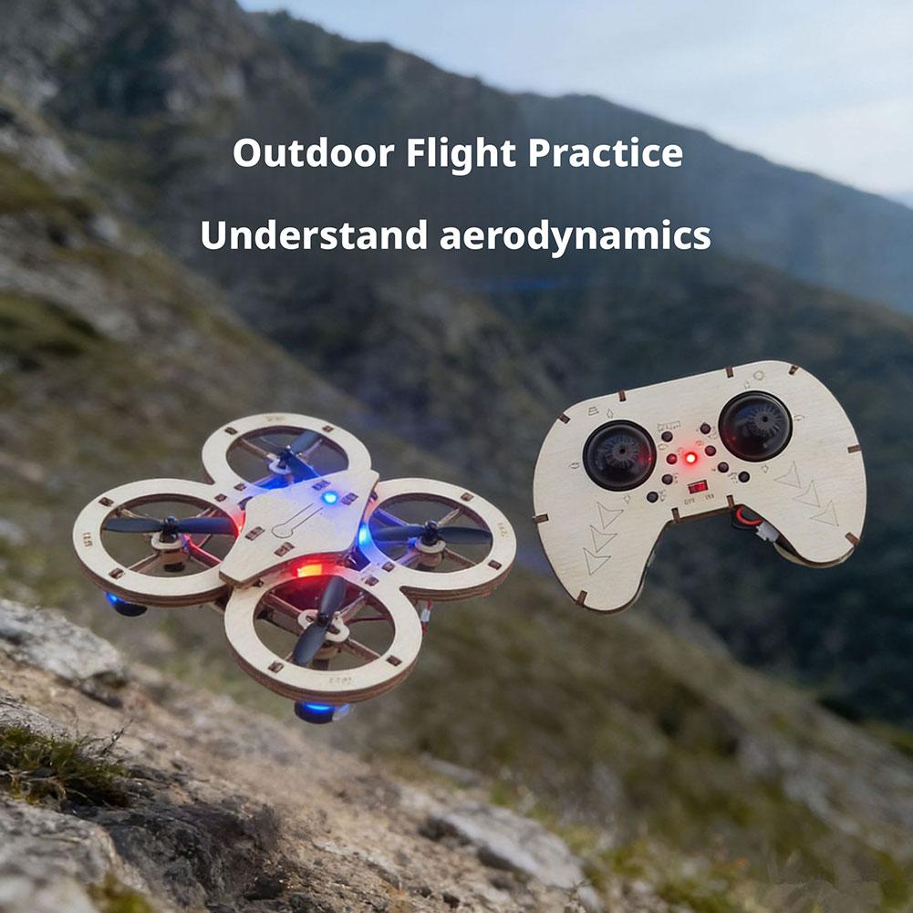DIY Wooden RC Drone Quadcopter - Science Max avaliação e preço
