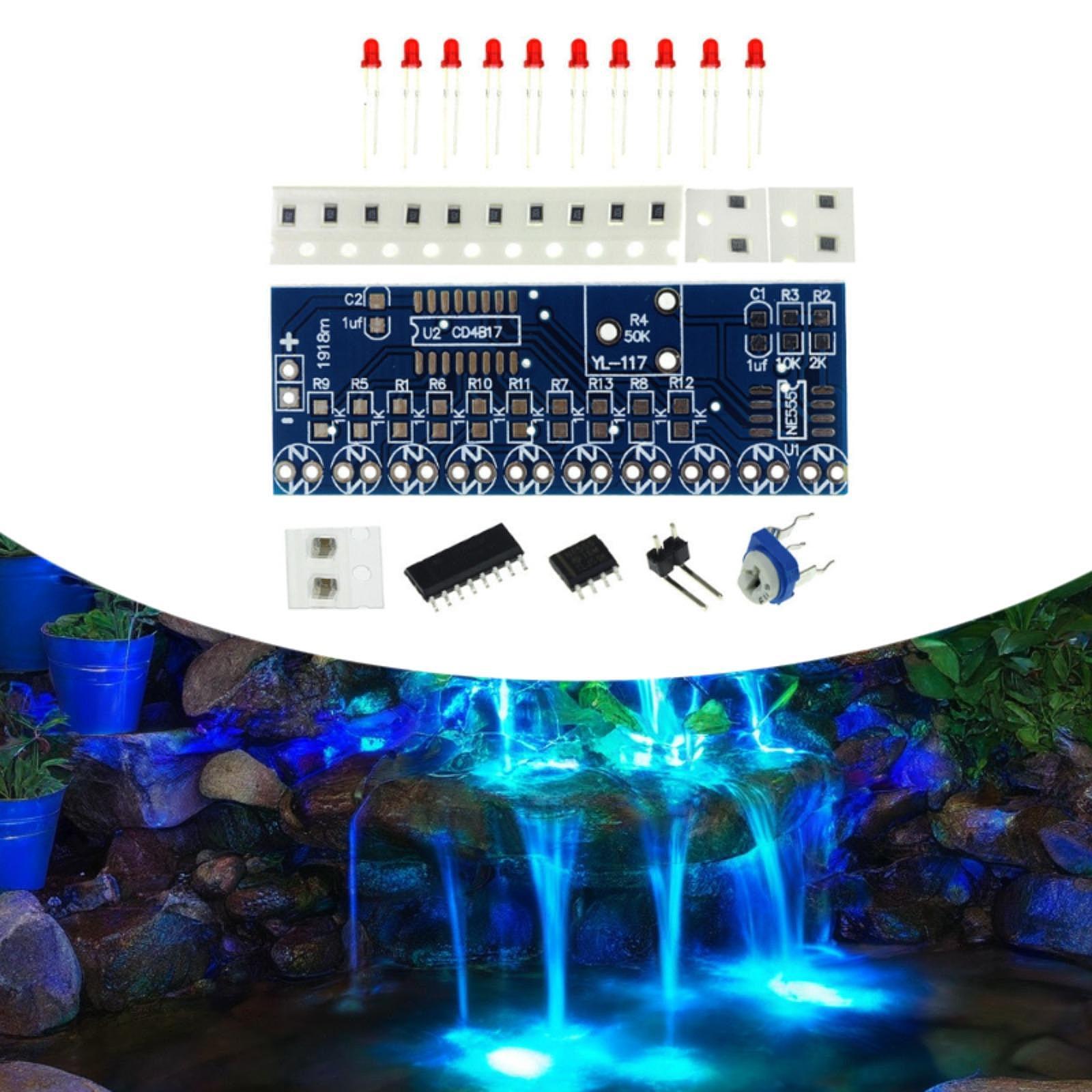 Running Light Board DIY Electr - Science Hobby Kit avaliação e preço