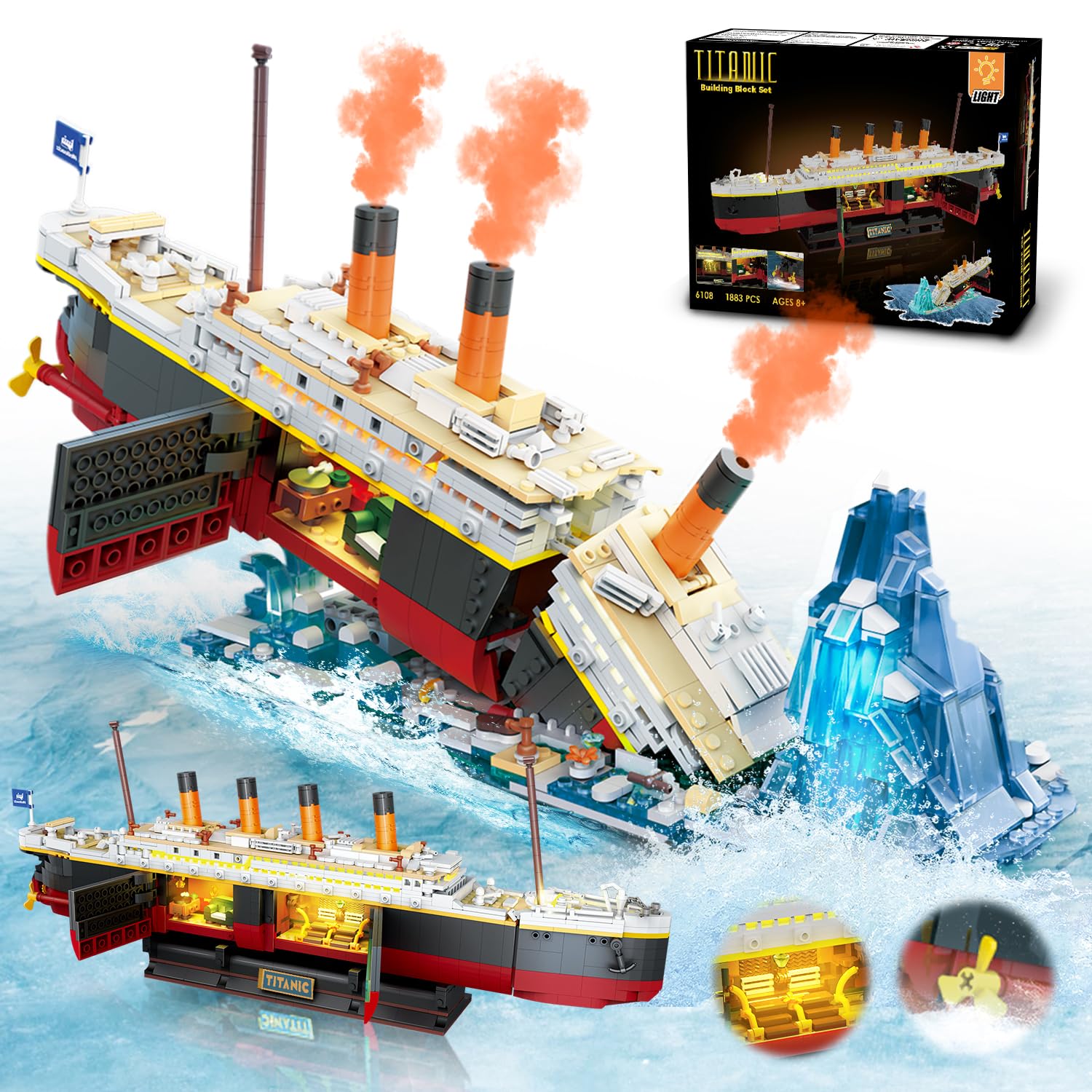 Titanic Building Set with LED- - Science Olympiad avaliação e preço