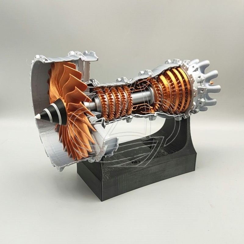 Mini Turbofan Engine Model Ope - Science Hobby Kit avaliação e preço