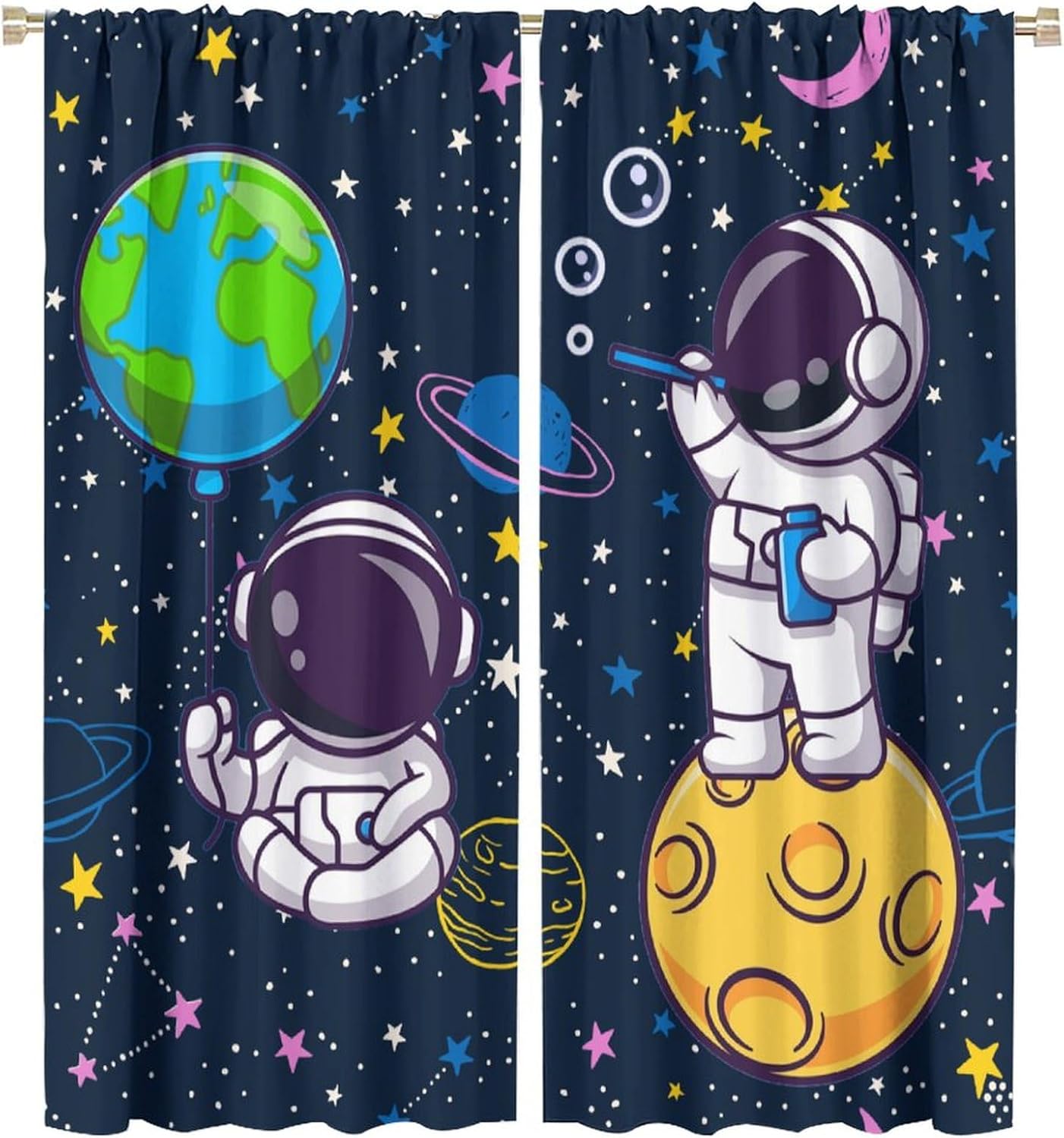 Outer Space Astronaut Galaxy C - Science Nursery avaliação e preço