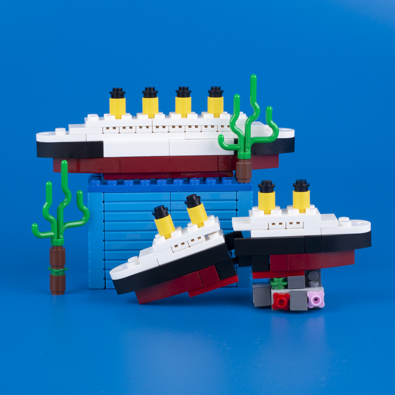 MOC Titanic Ship Model Buildin - Science Olympiad avaliação e preço