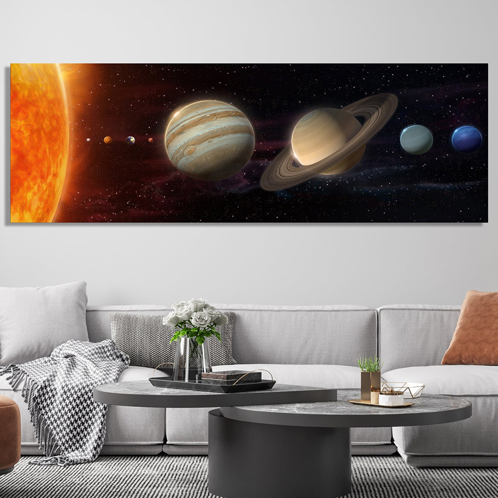 Abstract Solar System Planets  - Science Nursery avaliação e preço