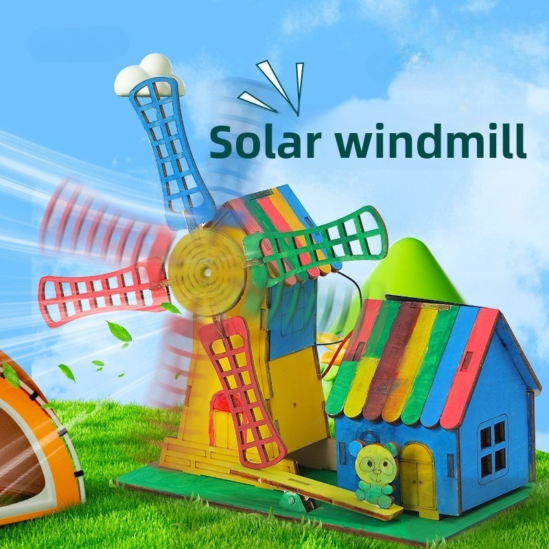Solar windmill houses, childre - Science Max avaliação e preço