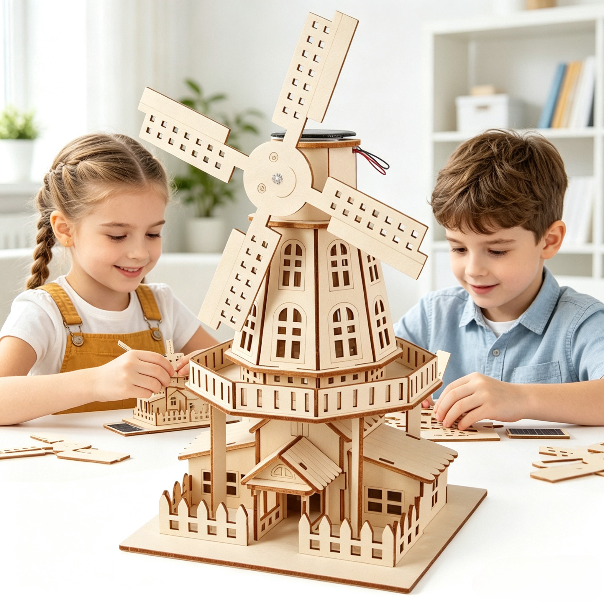 Solar windmill house children' - Science Max avaliação e preço