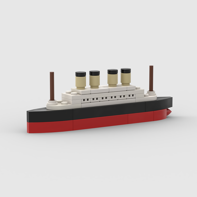 Titanic Cruise Ship Model Buil - Science Olympiad avaliação e preço