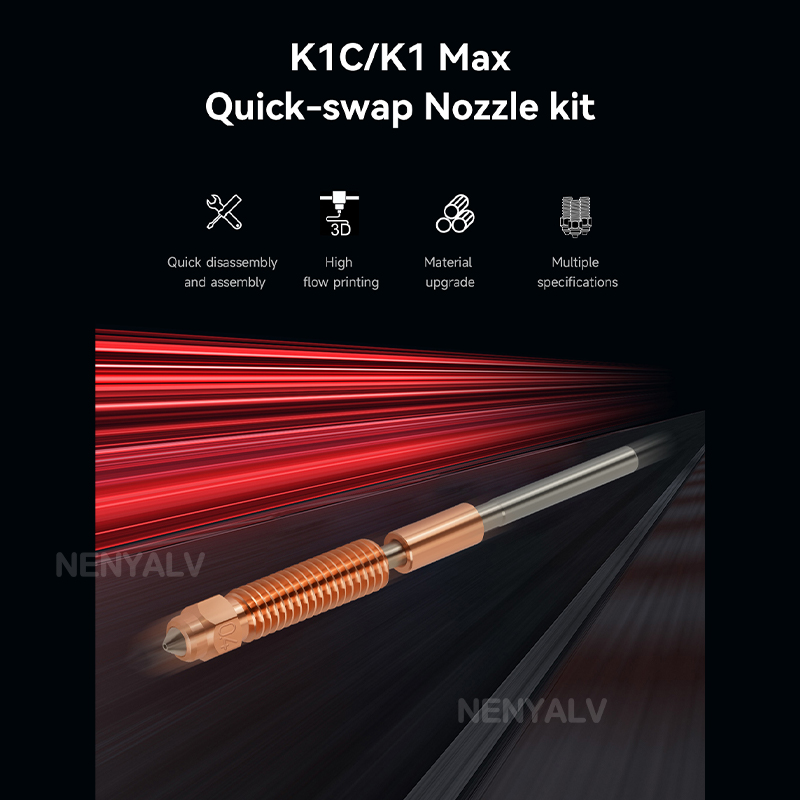 High Flow Upgraded K1C K1 Max/ - Science Max avaliação e preço
