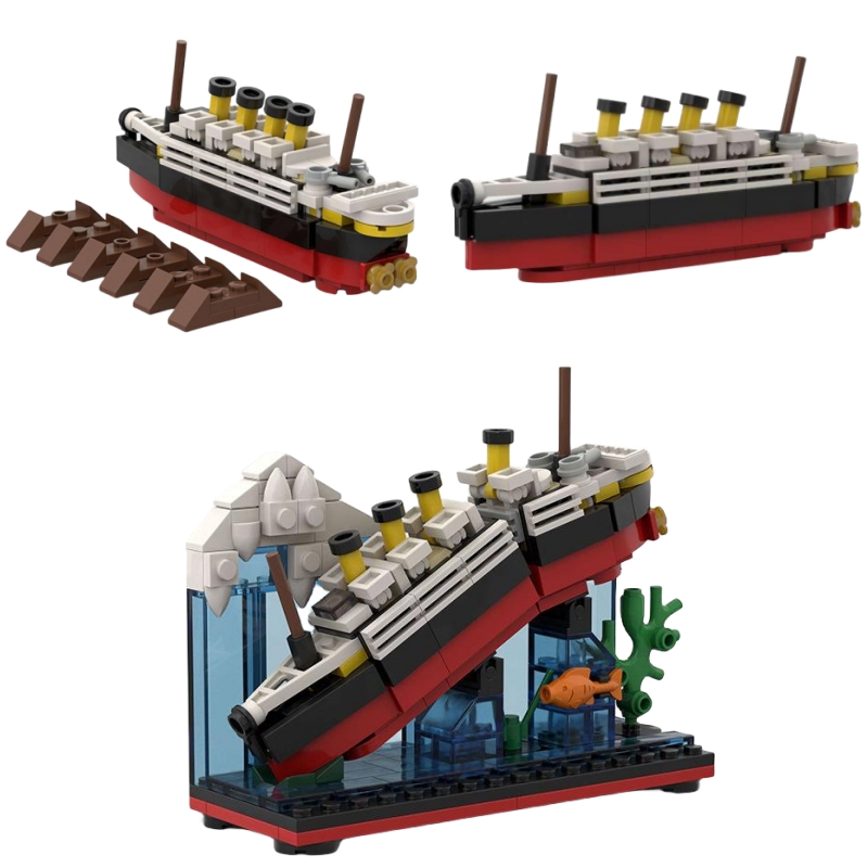 Titanic Break In Half With Cas - Science Olympiad avaliação e preço
