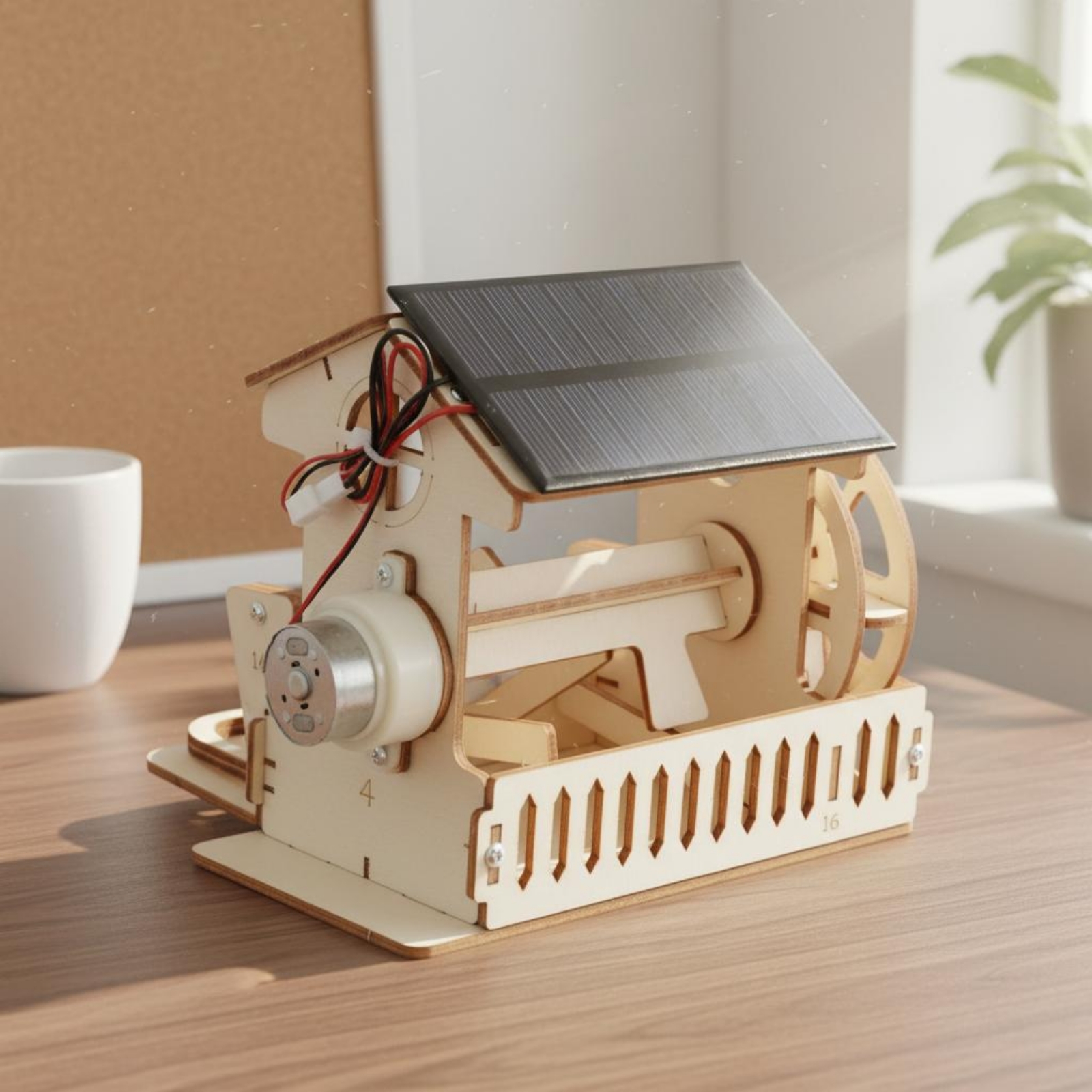 Rice Hulling Water Wheel Hands - Science Toy avaliação e preço