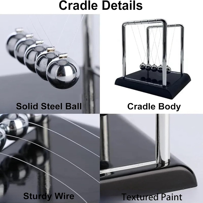 Newton's Cradle Balance Steel  - Science Toy avaliação e preço