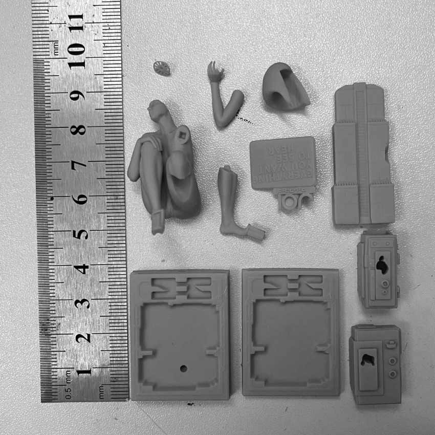 1/24 Resin Figure Assembled Mo - Science Hobby Kit avaliação e preço