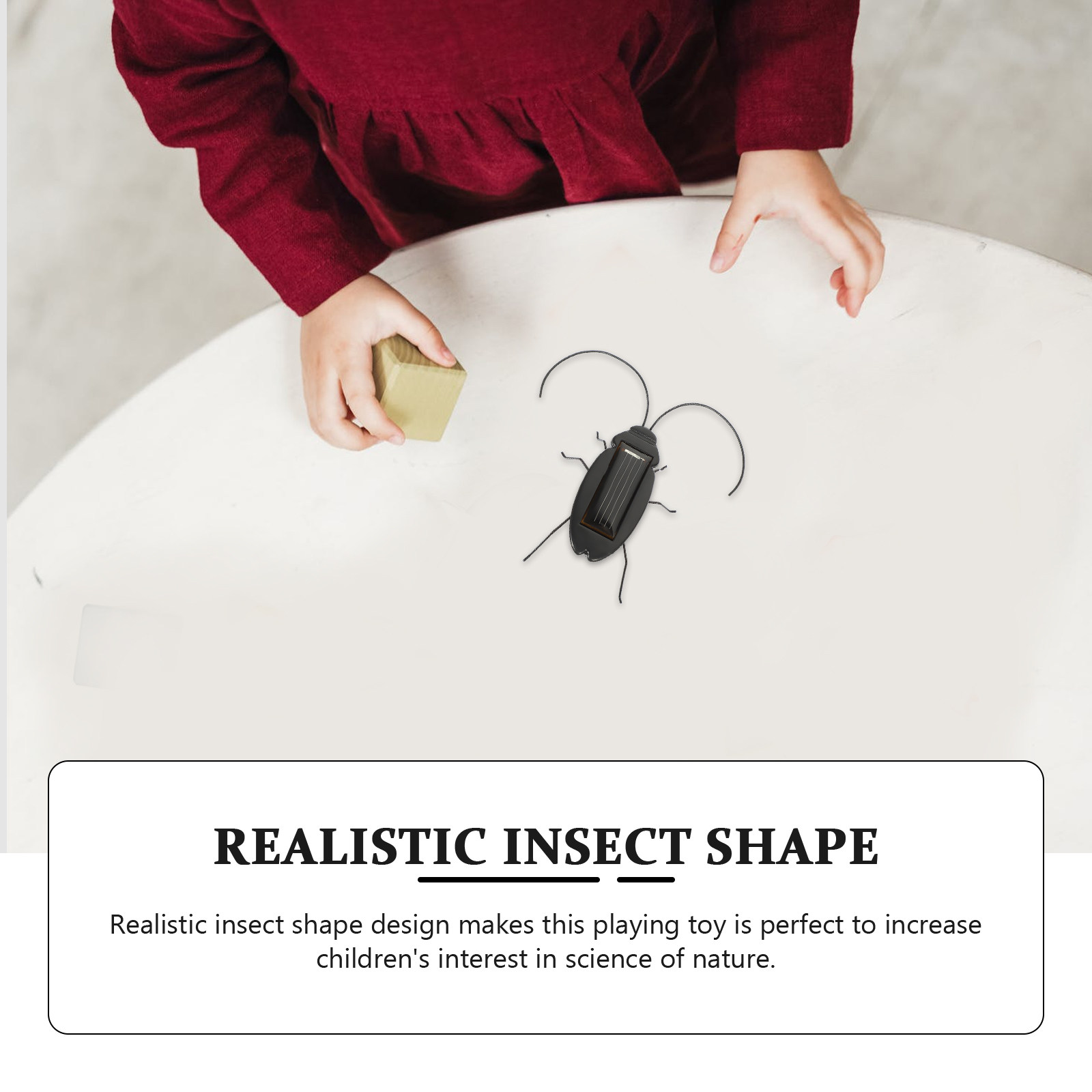 Solar Powered Insect Bug Reali - Science Nursery avaliação e preço