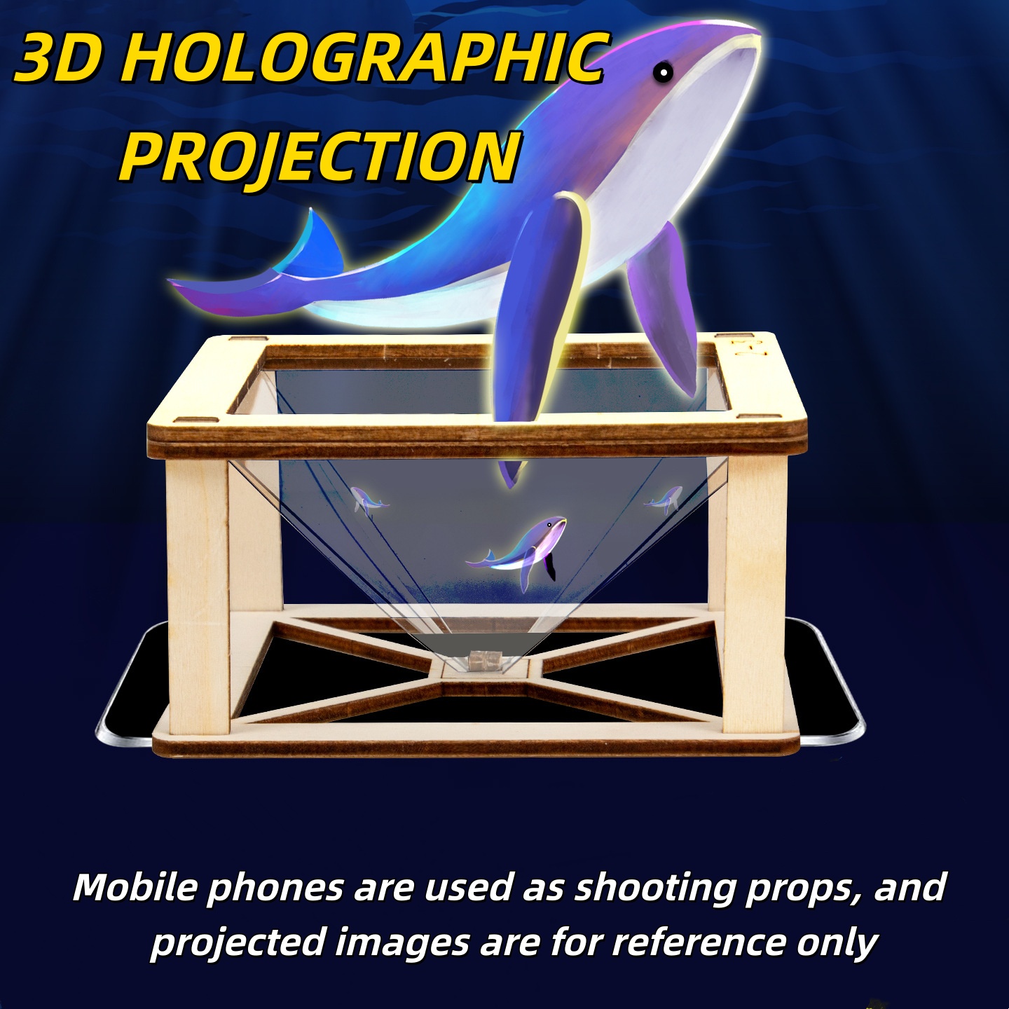 DIY 3D Holographic Projector K - Science Hobby Kit avaliação e preço