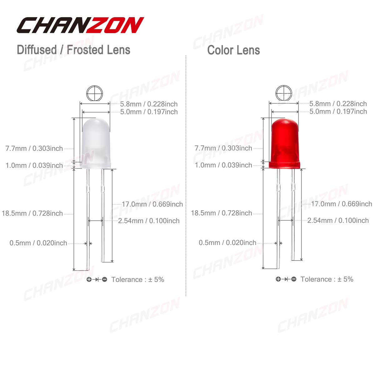 5mm Diffused LED Diode Kit Lam - Science Hobby Kit avaliação e preço